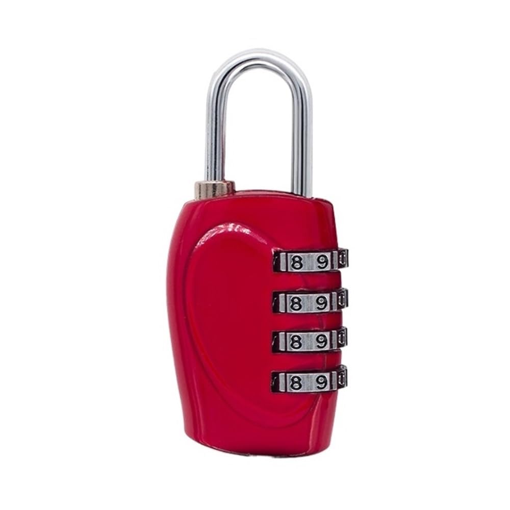 Suitcase Locks, Password Padlock Multicolor Combination Lock Zinc Alloy for Gym Locker Luggage Travel(A4)