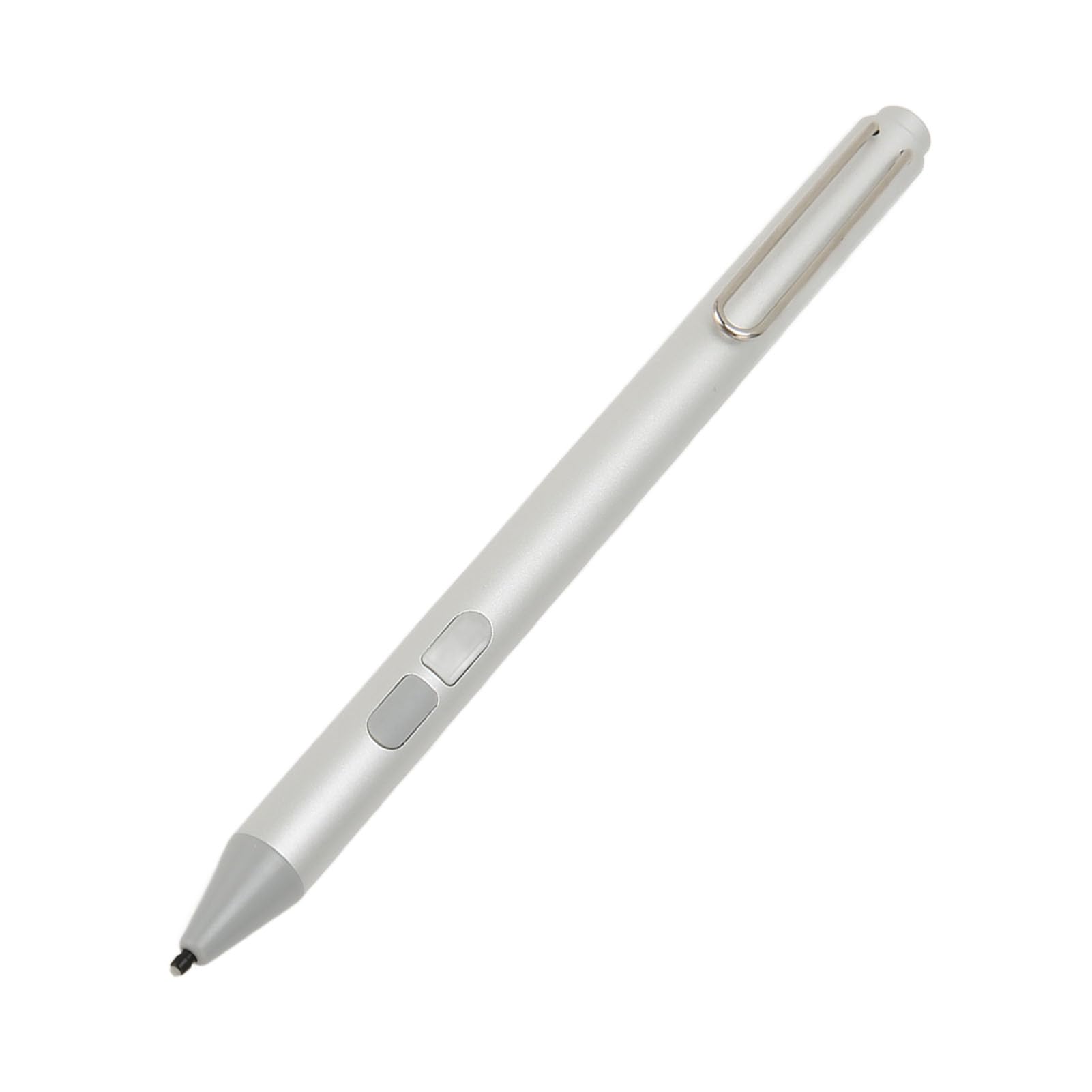 Bewinner Active Stylus per 4096 Penna Stilo con Funzione di Inclinazione Sensibile Alla Pressione, Compatibile con Go/Pro/Book/Laptop/Studio, Stilo per Touchscreen di Precisione 10 con (SILVER)