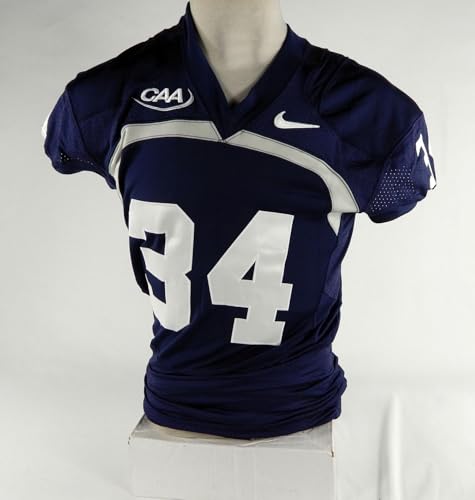 Old Dominion Monarchs #34 Game Issued Jersey L DP69568 - College Game Used