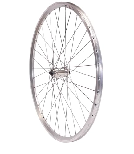 Vuelta Fahrradfelge 26 Zoll Vorderrad inkl. Feinwerk Nabe - Made in Germany - Vorderrad Felge Silber mit Felgenbremse, 559x19 Airtec 3 Hohlkammer-Felge 1040g,Hohlkammer-Felgen Vuelta Fahrradfelge 26 Zoll Vorderrad inkl. Feinwerk Nabe - Made in Germany - Vorderrad Felge Silber mit Felgenbremse, 559x19 Airtec 3 Hohlkammer-Felge 1040g,Hohlkammer-Felgen