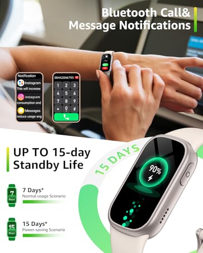 Asmoda Fitness Tracker (Answer/Dial Call), Smart Watch With 1.47 Inch Hd Touch Display thumb #1