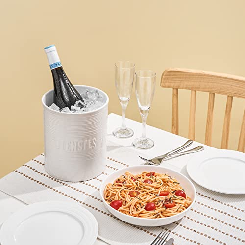 image for LIFVER Kitchen Untensil Holder, 7.1″ Extra-Large Ceramic Stable Uten