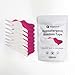 Soft Pink Beauty Patches 30 (Pack) - Gentle, Pain Free Removal, Skin-Friendly, Hypoallergenic Cosmetic Strips for Nightly Skincare and Relaxation