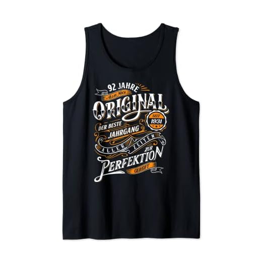 92 Años Original Alemán 92 Cumpleaños 2023 Nacidos En 1931 Camiseta sin Mangas