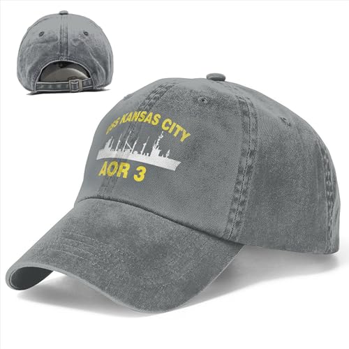 Gorra USS Kansas City Aor 3 Ajustable Unisex miniatura 6