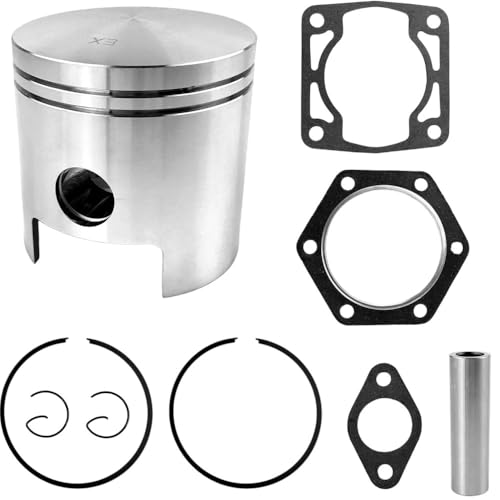 Segments piston 72mm pour réparer la perte de puissance des chariots 14554-G1