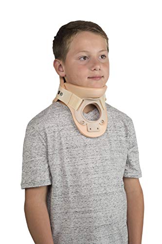 Ossur Philadelphia Tracheotomy Collar - Maintain Neutral Cervical Alignment & Range of Motion Restriction, Ventilated Technology for Increased Comfort & Breathability (Small 4.25")