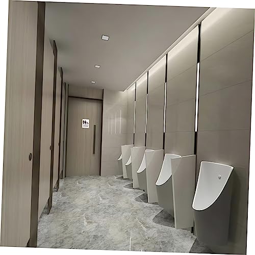 Tofficu Braille Restroom Sign for Employees Unisex Bathroom Sign with Braille for Business and Restaurants and Identification for Accessible Facilities