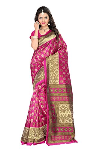 Moda Jaanvi - Saris - Floral - para mujer Rosa Rosa Talla...
