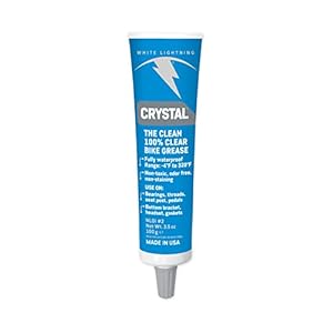 White Lightning vet Crystal Clear Grease 100g tube, 4001936