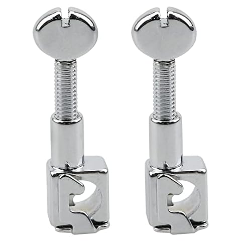 Sewing Machine Needle Clip ZZHXSM 2pcs Metal Sewing Machine Needle Clamp W/Screws for Singer Sewing Machine 1105, 1107, 1116 Prelude,1408 Promise, 1409 Promise Cover