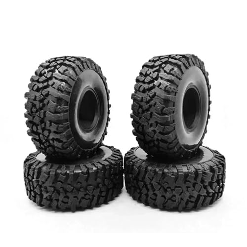 Pneus tout-terrain 120mm pour éviter le patinage de votre crawler RC 1:10 sur roche