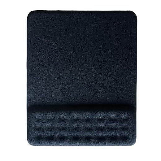 MOUSE PAD APOIO GEL DOT PRETO AC365, Multilaser