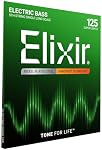 Elixir 15425 Nanoweb Coating Bass Guitar Single String - Super Light .125 Gauge "B"
