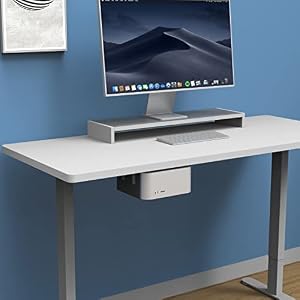 bylitco Under Desk Mount Holder for Mac Studio M1-M5(Max and Ultra) — photo 3 of 6