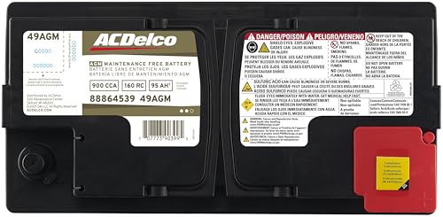 Image of ACDelco Gold 49AGM (88864539) 36 Month Warranty AGM BCI Group 49 Battery