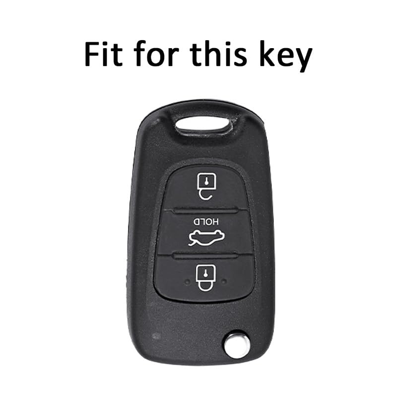 Coque de clé voiture Hyundai Accent Elantra i20 i30 ix35 boîtier télécommande pliant