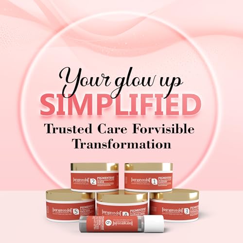 Image of Aaryanveda De-Pigmentation Facial Kit | 6-Step Skin Brightening, Dark Spot Removal, Tan Removal, Even-Toned Glow & Hyperpigmentation Treatment for Radiant, Clear Skin 260gm