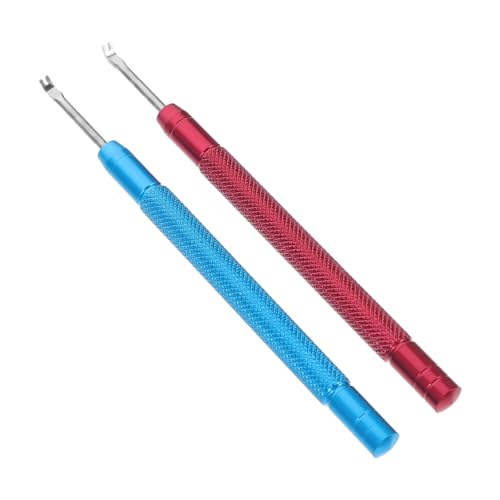 Ipetboom 2 Piezas Herramienta Profesional Extraer de Palancas Desmontar Manecillas de Accesorios de Reparación de Relojes DIY