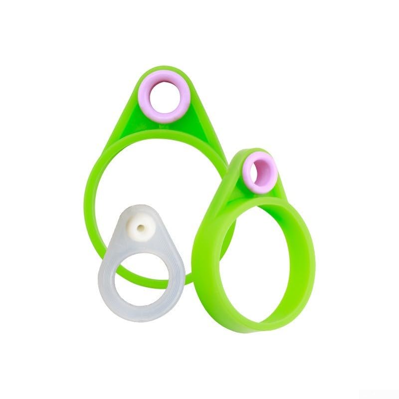 Lot de 25 anneaux de guidage de ligne externes en silicone pour cannes à pêche traditionnelles, anneaux conducteurs phosphorescents et variantes standard