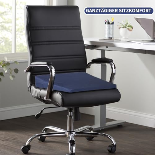 Keilkissen KeYou Sitzkissen Sitz, abnehmbarer Bezug, Polyester