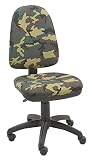 Silla giratoria de Escritorio Militar Estilo Camuflaje Silla ergonómica Regulable Altura Asiento | CentroSilla