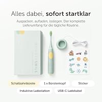 WonderSmile Kids Schallzahnbürste ab 3 Jahre, Testsieger*, Magic Mint – Ansicht 9