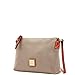 Dooney & Bourke Handbag, Pebble Grain Crossbody Pouchette - Brown