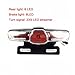 Beuiouer Electric Bicycle Tail Light Compatible with 12-80V Brake Light for Brightening(6Pin)