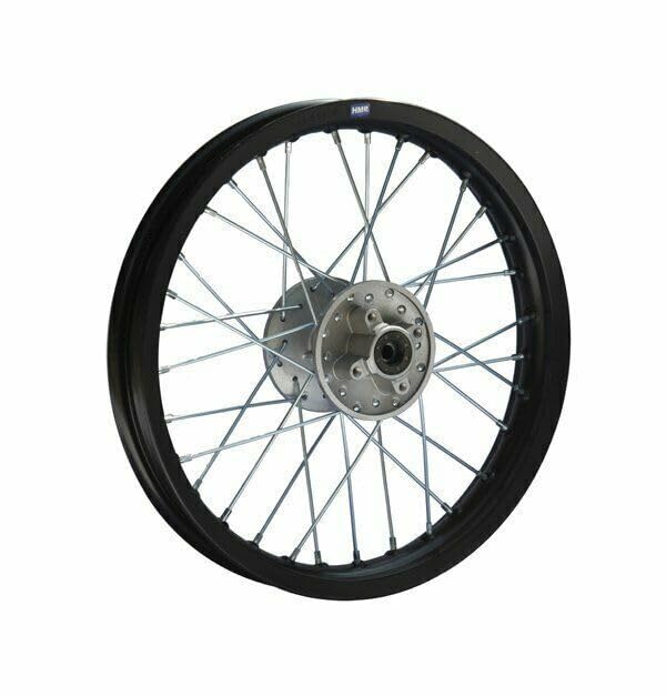 Alu Felge 17 Zoll hinten Schwarz elox. für 12 mm Achse Dirt Bike Pit Bike