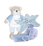 Tris & Ton Pack regalo recién nacido peluche (30cm) doudou 