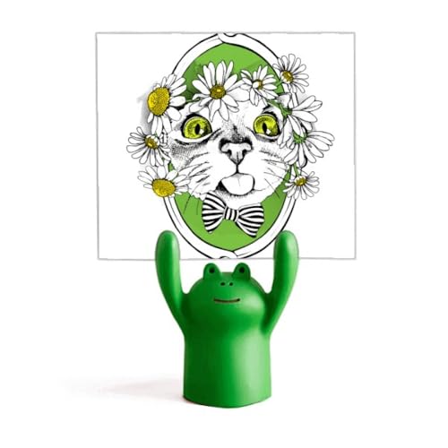Grenouille stand décoration et chat porte-note pour bureau d'enfant