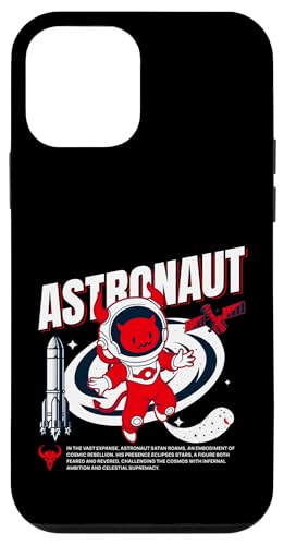 Coque iPhone 12 Mini Space Astronaute Satan au design unique