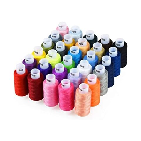Candora 30 color sewing thread home family essential color line 250 Yard Polyester Thread (30pc) Cover
