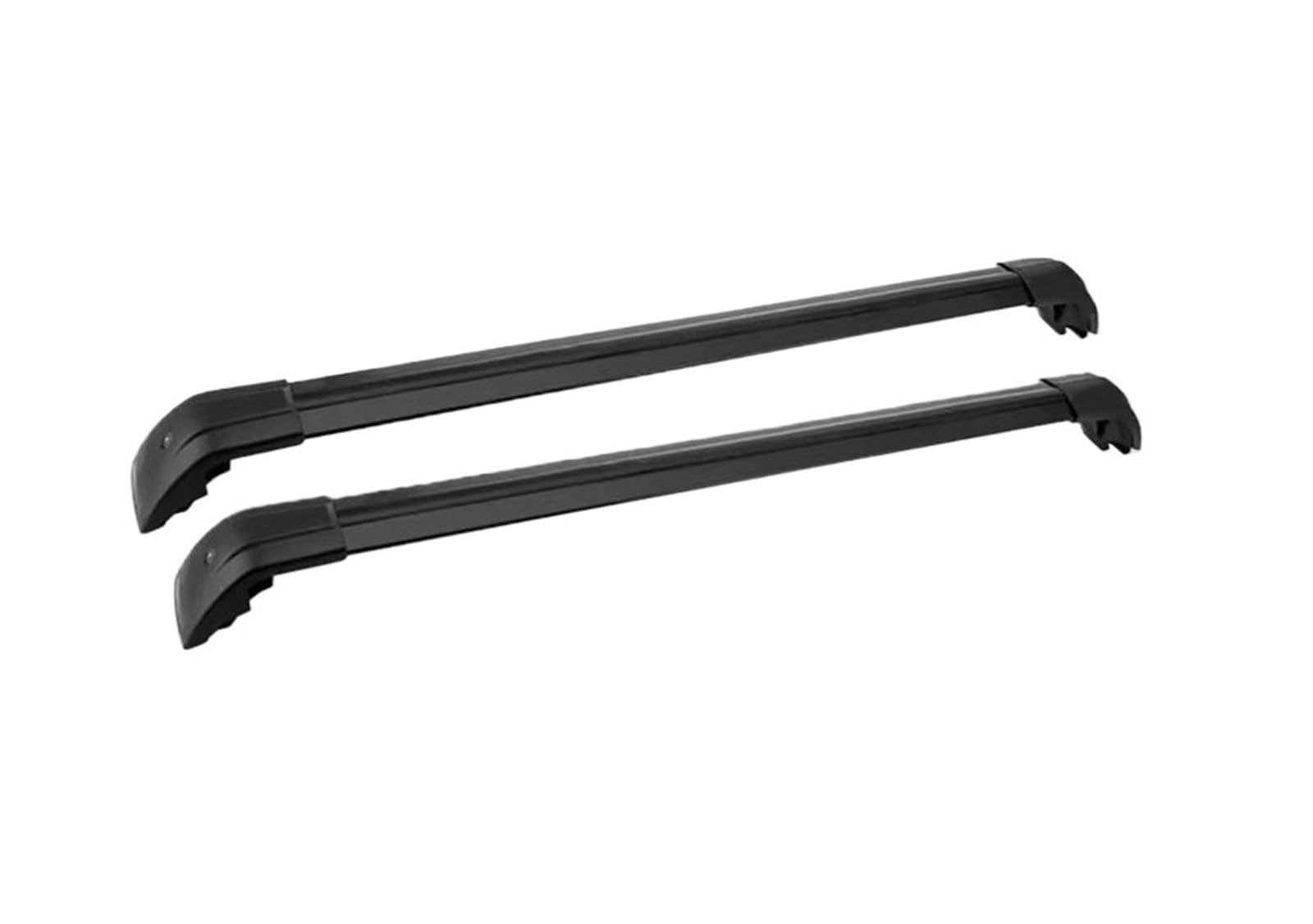 Barres de toit Volvo XC60 coffre trop petit solution réglable noire - 8