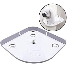 Baby Monitor Shelf Mount for Hello Baby Corner Camera Shelf Compatible with Infant Optics DXR-8 DXR-5 Arlo Baby Babysense 7 Motorola - Universal Wall Mounts Crib Cam Holder for Infants Video