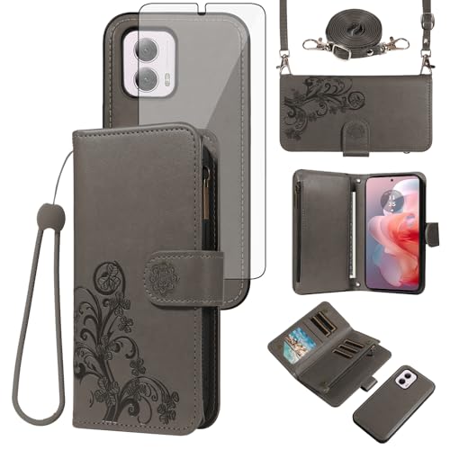 Coque Moto G Power 5G 2024 anti-chute avec porte-cartes sécurisé pour ne plus perdre vos affaires
