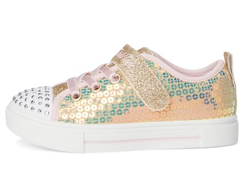 Skechers Girls Twinkle Toes: Sparks Sequin Party Slip-On Sneakers4