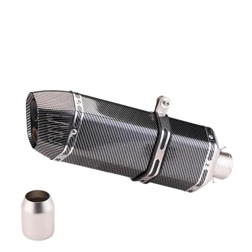 Échappement moto 51mm carbone silencieux arrière pour Yamaha MT-03 modifié