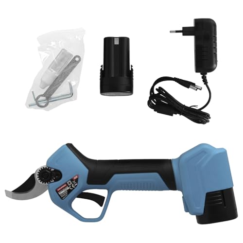 WOLFPACK LINEA PROFESIONAL Tijeras Podar Bateria 16 8 Volt. Con 2 Baterias A/h. Mango Engomado Ø Corte