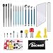 Secwell 58 Pièces Outils de Sculpture pour Poterie Pâte Polymère Argile Set pour Céramique Modelage Lissage Sculpture DIY