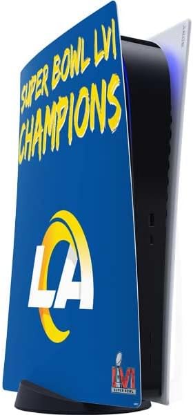 Skinit Decal Gaming Skin Compatible with PS5 Digital Edition Console - Officially Licensed NFL Los Angeles Rams Design