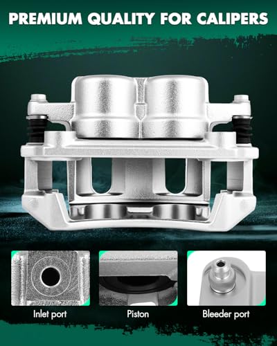 Image of SCITOO Front Driver Disc Brake Caliper 18B4863 For Dodge For Dakota 2003-2004,With Bracket 1PC