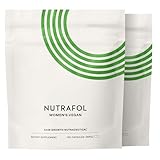 Nutrafol Women's Hair Growth Supplements, For Women 18-44 Years Old, Clinically Tested for Visibly Thicker, Stronger Hair, 100% Vegan Ingredients, Dermatologist Recommended - 2 Month Supply, 2 Pouches