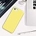 SURPHY Designed for iPhone SE Case, iPhone 8 Case, iPhone 7 Case, Liquid Silicone Phone Case for iPhone se 3rd 2nd SE 2022 SE 2020, Yellow