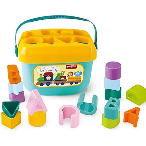 BABA FAB Scrap Baby's First Blocks, Shape sorter, Colors, ABCD (My 1st Shapes)