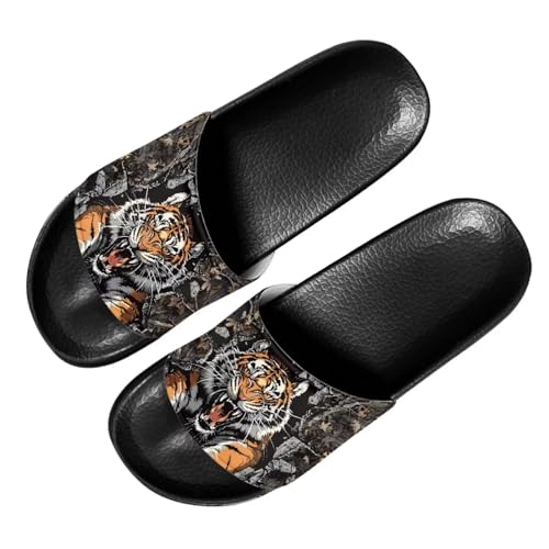 Sandals Slides for Men Cool Summer Slippers Casual Beach Slides Non Slip Bathroom Slide Shoes2