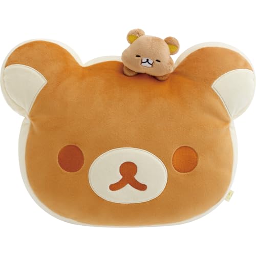 Oreiller San-X Rilakkuma MV29501 Super Mochi coussin kawaii japonais de relaxation
