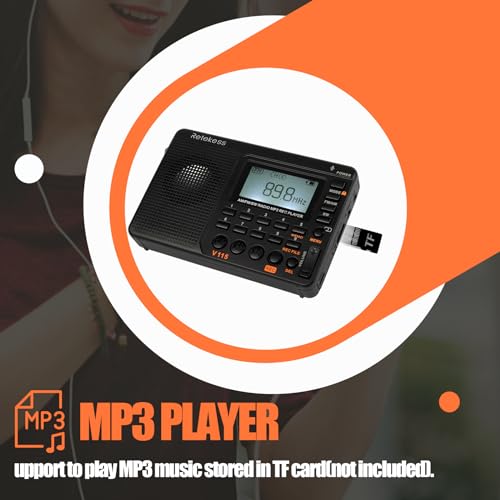 Retekess 4331019190 V115 Digital Radio Am Fm thumb #4