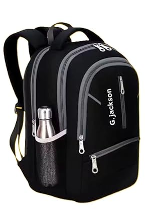 New Bag Comfortable 35L Laptop Backpack for Students Office Travel Essentials Black